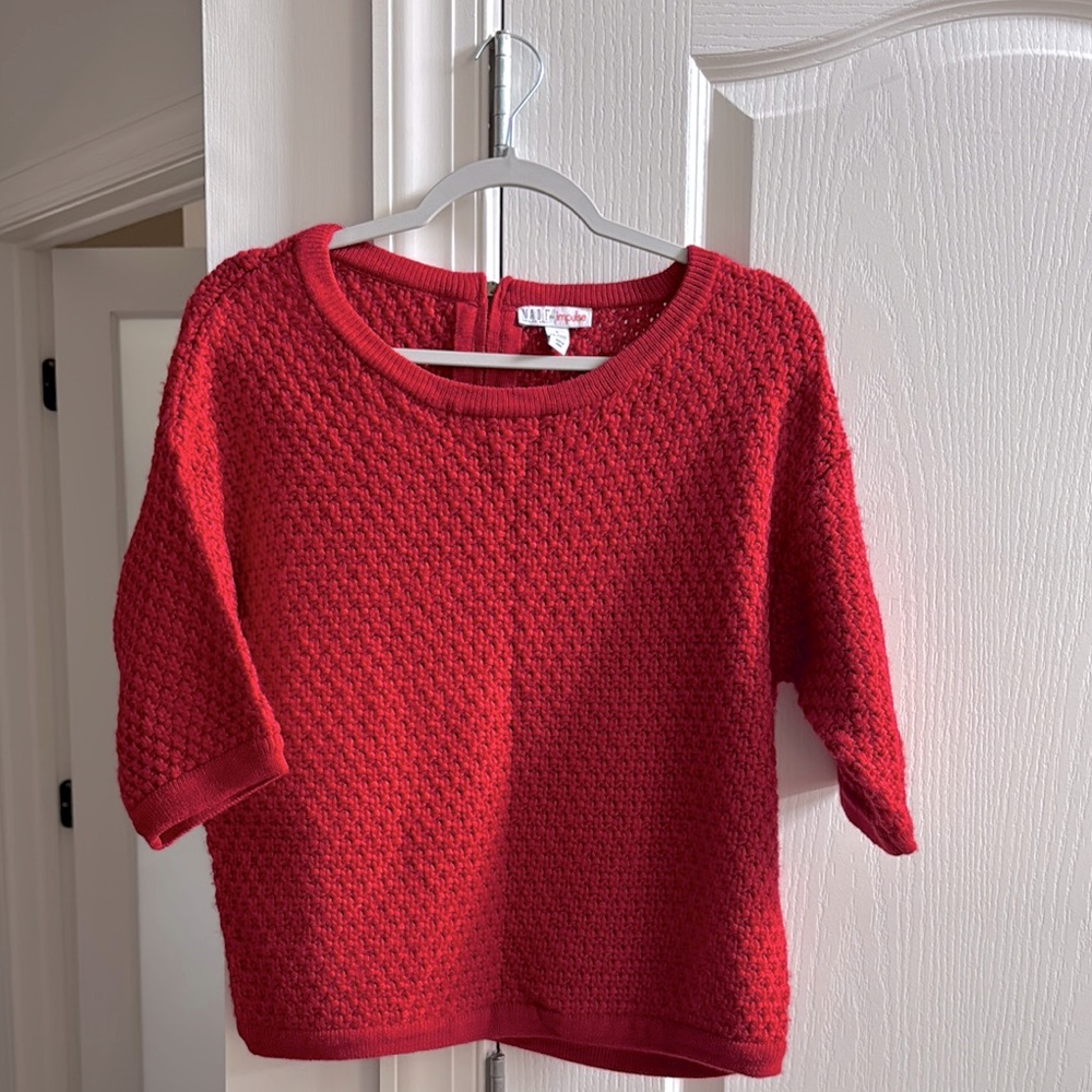 🌞🌞MADE FOR IMPULSE Red Knit Sweater
